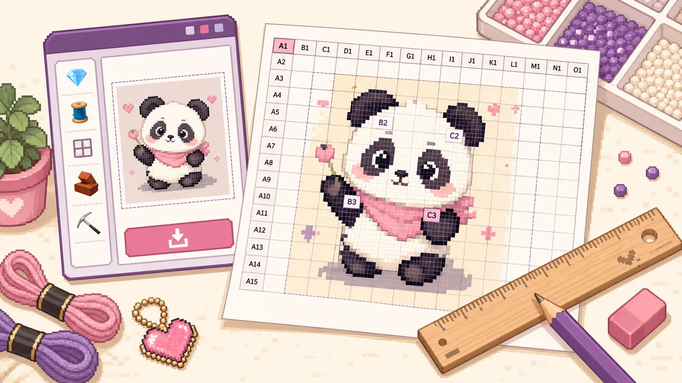 Free Online Grid Maker: How to Add a Printable Grid to Any Photo