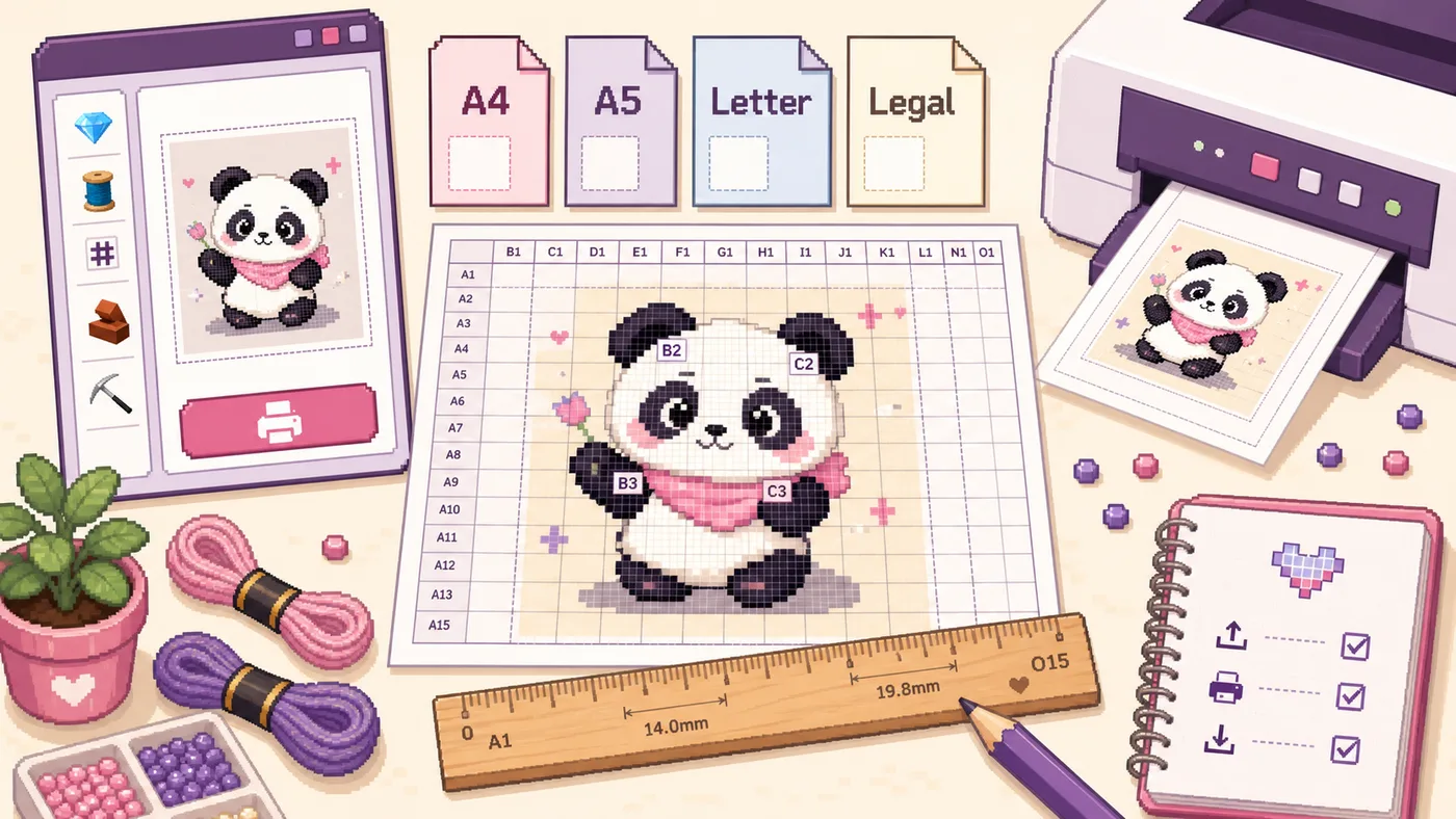 How to Print Drawing Grids on A4, A5, Letter and Legal Paper