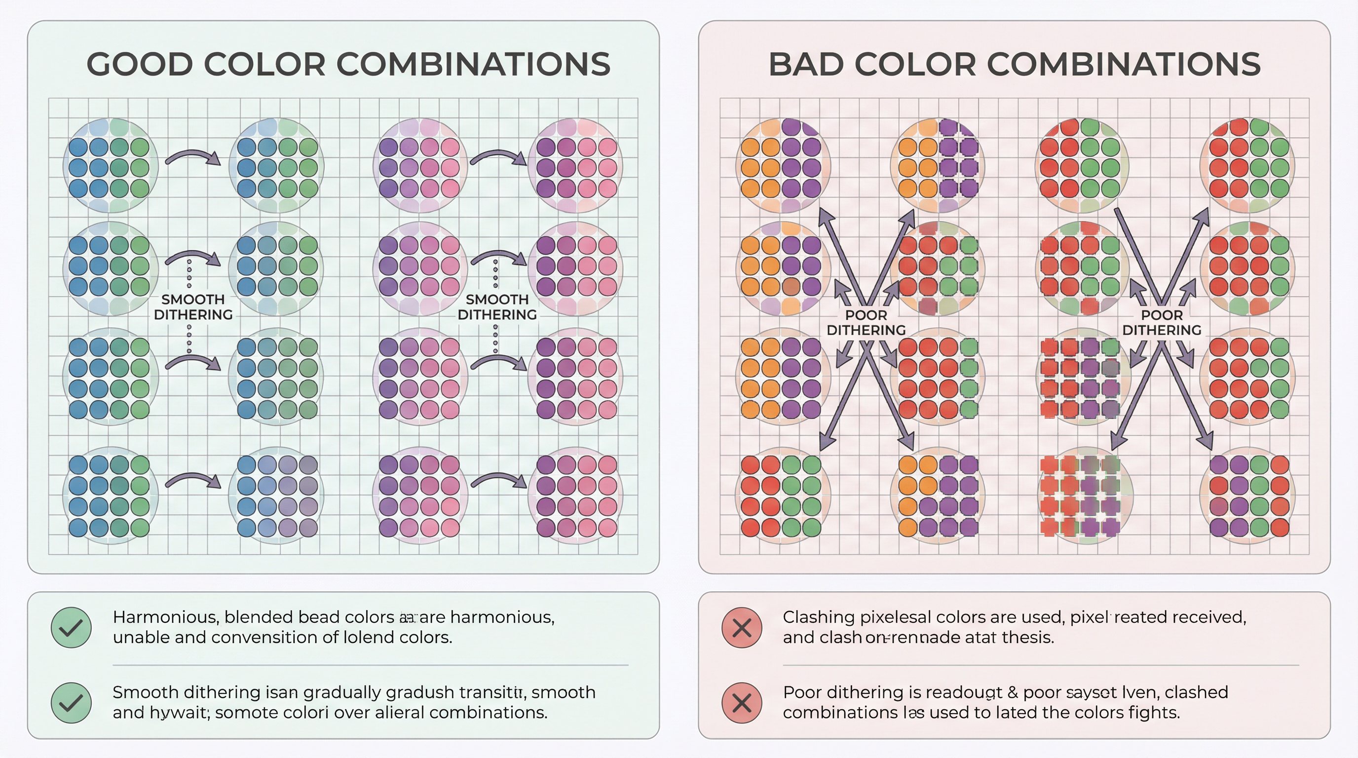Color combination diagram