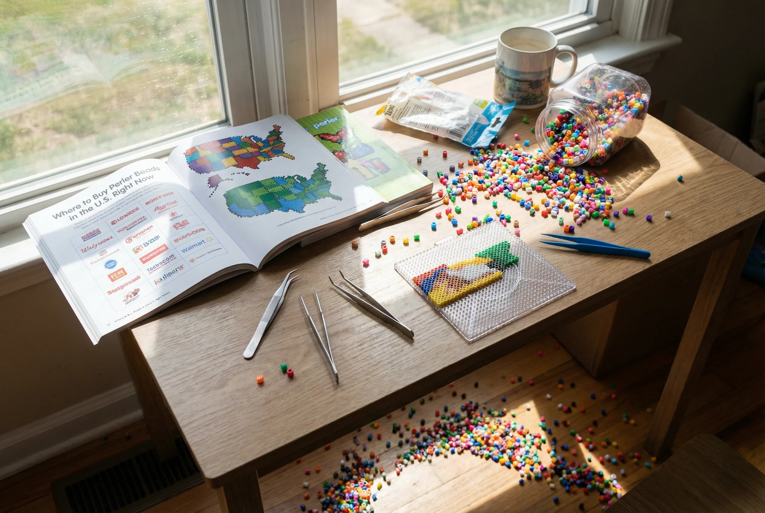 Where to Buy Perler Beads: Practical Guide Before You Order workspace process scene